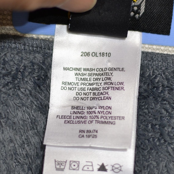 Beauty Mountain Hardwear Descent DT Hybrid Fleece Lined Light Blue Ski Jacket L - Picture 15 of 15